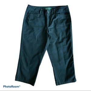 Lauren Jeans Co. Black Capri Crop Denim Pants 6